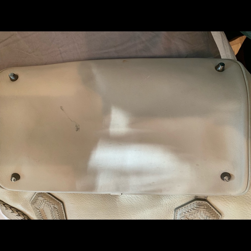 Burberry leather purse w/ leather tassels . - Picture 3 of 6